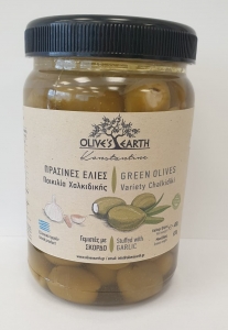 Oliwki zielone nadziewane czosnkiem 400 g