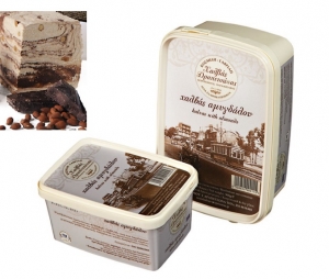 Chałwa czekoladowa z migdałami 450 g